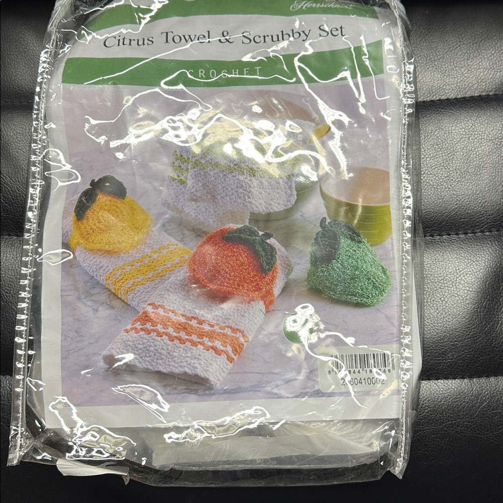 Citrus Towel & Scrubby Set
